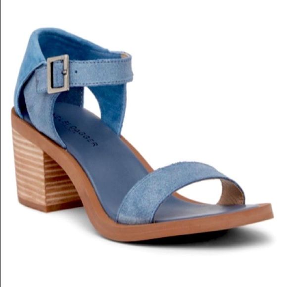 Kelsi Dagger Shoes - NWT KELSI DAGGER - Linden Sandals, Sky Blue (Size 8)